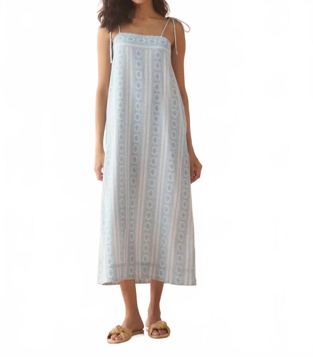 NEW OMIKA tillie midi dress in fiona ice
